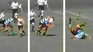 The MOST BRUTAL Rugby Hit Of All Time | A Big Hit Intended To Kill