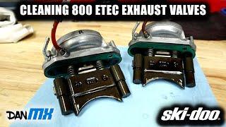 SKIDOO 800R ETEC RAVE VALVE CLEANING | You need to do this sooner than later!