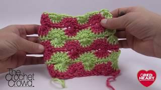 Crochet Catherine Wheel Stitch | EASY | The Crochet Crowd