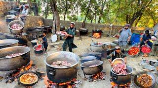 Village Wedding Ceremony | Mega Kabuli Pulao for 10000+ Peoples | Village Life in Afghanistan