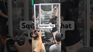 Window Cleaning round at Squeegee Battles Competition #windowtint #windowclean #competition