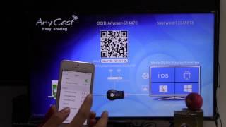 anycast cortex A9 1 2GHz 256M DDR free APP miracast airplay dongle airplay dlna instruction video