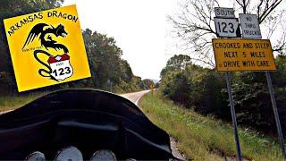 Ozarks Vacation P5:  Arkansas Dragon Motorcycle Ride