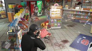 GTA 5 - Convenience Store Massacre + Ten Star Escape [R.D.E. 4.0.4]