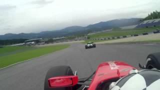 Onboard with Gary Hauser (Dallara GP2) - Red Bull Ring 2014