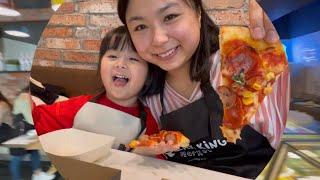  親子Pizza製作 Make your own Pizza Workshop @Steak King TKO [Eng Sub]