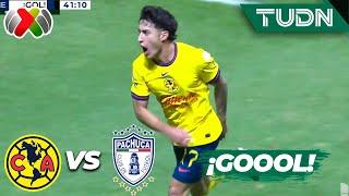 ¡QUÉ RECORTE! Zendejas empata el partido | América vs Pachuca | Liga Mx -AP2024 - J16 | TUDN