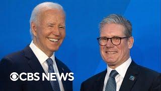 Biden hosts U.K.'s Starmer as Ukraine pushes to ease weapons restrictions