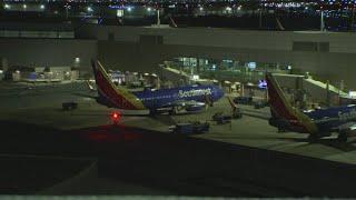 Bullet hits Southwest Airlines plane at Love Field in Dallas