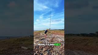 Cast a long line to catch big fish. #fyp #foryou #viral #man #fishing #increible