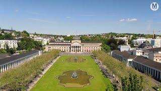 Wiesbaden im Frühling 2021 - Luftaufnahmen und mehr...   in 4K