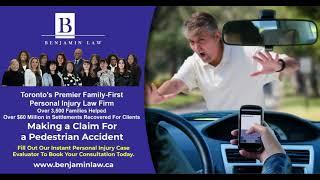 Toronto Personal Injury Lawyer | Making a Claim For a Pedestrian Accident