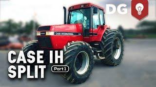 How To Split a Case IH Tractor (7140 Part 1)