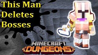 High DPS boss build Minecraft Dungeons Moon Daggers