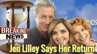 Days of our lives spoilers: SHOCKING NEWS - Jen Lilley Says Her Return Shocks DOOL Fans