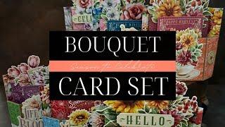 How To Make Bouquet Pop-Up Cards With Graphic 45 Season to Celebrate Kit – Step-By-Step Guide