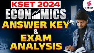 KSET Exam Analysis 2024 | KSET Economics Paper Analysis | KSET Key Answer 2024 | Shachi Ma'am