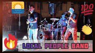 Local People Band. Молодые ветра. 7Б. Рок-группа. Музыканты в Геленджике! Набережная.. 2022