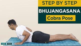 Bhujangasana (Cobra Pose) Benefits, How to Do & Contraindications by Yogi Sandeep - Siddhi Yoga