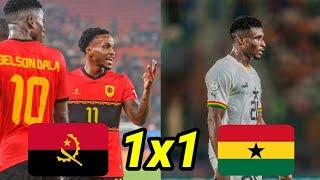 FALHARAM PENALTI E ZINI SALVOU!! ANGOLA 1-1 GHANA HIGHLIGHTS