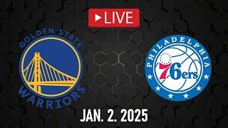 NBA LIVE! Golden State Warriors vs Philadelphia 76ers | January 3, 2025 | Sixers vs Warriors NBA 2K