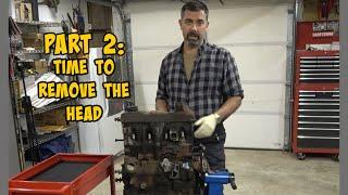 VOLKSWAGEN WATERCOOLED ENGINE REBUILD PART 2: Head Removal