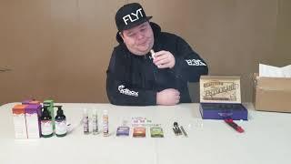 VEEDVERKS CBD UNBOXING PRODUCT LINE SHOWCASING!!!!!!!!!!! - Episode 1 - Hansolo Toker