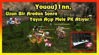 Knight Online PK | YouuuJ1nn, Uzun Bir Aradan Sonra Yayın Açıp Mele PK Atıyor.