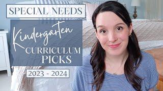 HOMESCHOOL KINDERGARTEN CURRICULUM PICKS FOR SPECIAL NEEDS | 2023-2024 | Special Needs Homeschooling