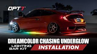 [HOW TO] Install OPT7 Best Seller - Aluminum Underglow DreamColor RGBic Lighting Kit - Step by Step