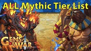 Gems of War: Mythic Tier List