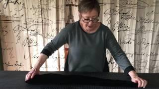 MARCY TILTON ON PLEATING SILK VELVET PANTS