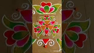 #rangoli #dialyrangoli #beautifulnewflowerdesignkolam #muggulu #rangolidesigns