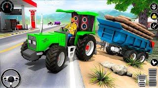 Real tractor farming simulator 2025 - harvester tractor driving 3d - android gameplay