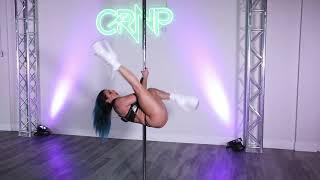 CRNP TV Free Pole Dance Tutorial | Spin Pole | Felix Twist