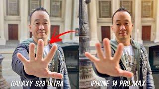 Galaxy S23 Ultra vs iPhone 14 Pro Max Camera Video Test Comparison