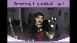 Reviewing Tinymakesthings Artisan Keycaps ft. yr local goth