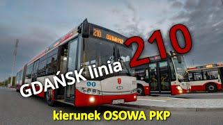 GDAŃSK linia 210 kierunek OSOWA PKP