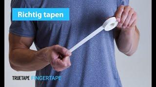 TRUETAPE® Tapingtipps | So tapest du dich richtig mit dem Fingertape