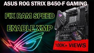 Fix RAM speed(hz) in ASUS Mother board| BIOS| Enable XMP for RAM| (((Under your own risk)))