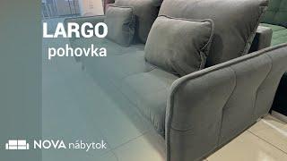 Rozkladacia pohovka LARGO, Mono 247. www.novanabytok.sk