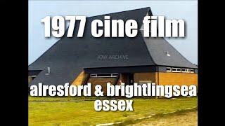  alresford and brightlingsea -  essex - cine film - 1977