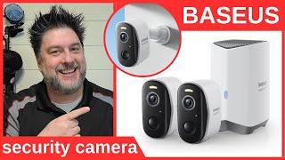 Baseus Security Camera N1 and Home Station unbox, setup, and full review. best surveillance camera!