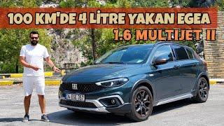 Fiat Egea Cross Limited uzun yol performansı | Dizel hâlâ verimli mi? | 1.6 multijet II  #otogundem