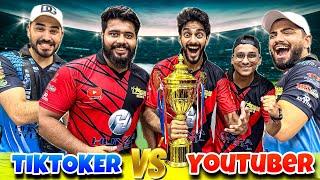 TIKTOKERS VS YOUTUBERS  | CRICKET MATCH  | Match Kon Jeeta ?? | MISHKAT KHAN