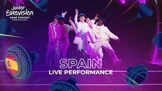 Carlos Higes - Señorita - LIVE - Spain  - Junior Eurovision 2022