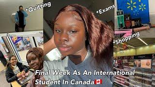 Moving Out | Quitting My Job | New Wig Install | Final Days As An International Student In Canada