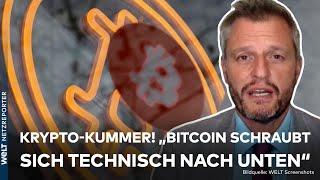 KRYPTO-KUMMER: Bitcoin "Hoch volatil"! "Auffällig, gerade in der dritten Abwärtswelle"! Utschneider