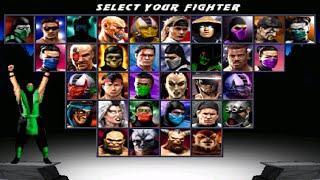 Mortal Kombat Trilogy Project - (MUGEN) Reptile mk1 Gameplay Playthrough