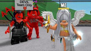 I Found DEVIL Teamers, So I GO UNDERCOVER as a ANGEL..(Murder Mystery 2)